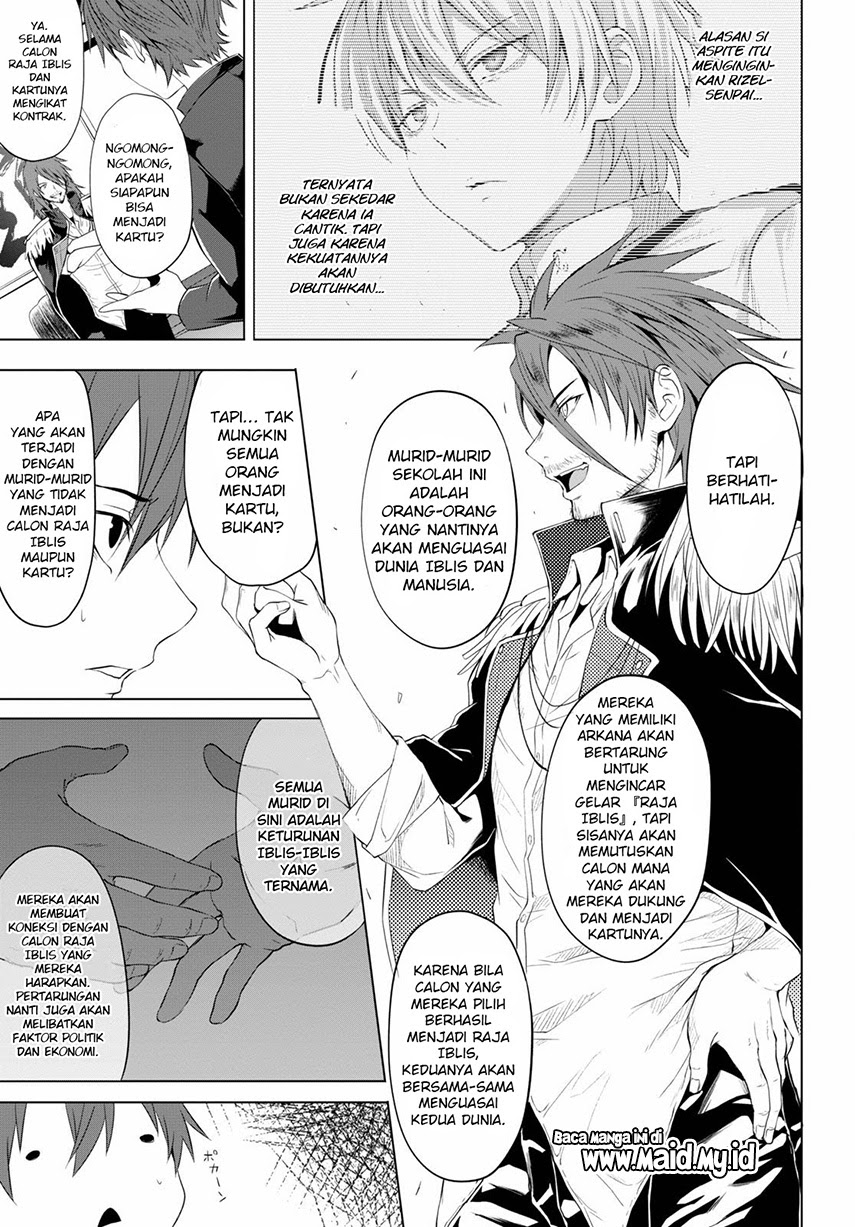 Maou Gakuen no Hangyakusha Chapter 05 Gambar 14